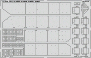 Eduard 36280 Merkava IID armour shields Academy