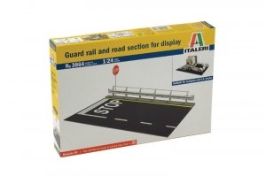 Italeri 3864 Guard Rail / Road Section for display 1/24