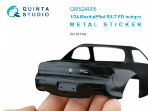 Quinta Studio QMS24006 Mazda/Efini RX-7FD Badges (All kits) 1/24