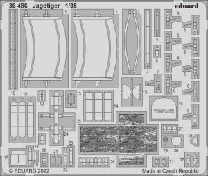 Eduard 36486 Jagdtiger HOBBY BOSS 1/35