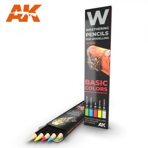 AK Interactive AK10045 BASIC COLORS: SHADING & DEMOTION SET