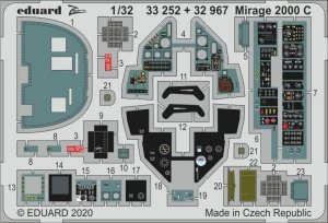Eduard 32967 Mirage 2000 C for KITTY HAWK 1/32