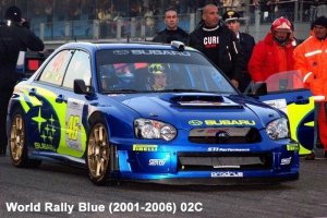 Zero Paints ZP-1041-02C  Subaru Paints World Rally Blue (2001-2006) 02C 60ml 