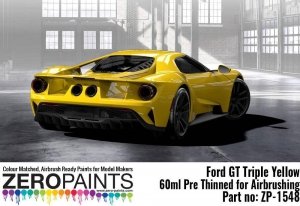 Zero Paints ZP-1548 Ford GT Triple Yellow Paint 60ml