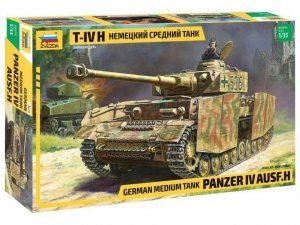 Zvezda 3620 German Medium Tank Pz.Kpfw.IV Ausf. H 1/35