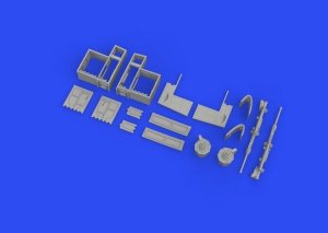 Eduard 648771 A6M2 gun bays PRINT EDUARD 1/48