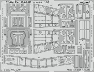 Eduard 32444 Fw 190A-8/ R2 exterior REVELL 1/32