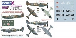 Montex K32317 SPITFIRE I 1/32