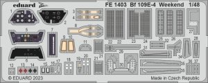 Eduard FE1403 Bf 109E-4 Weekend Eduard 1/48