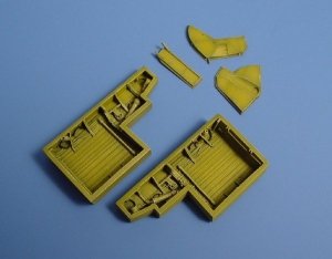 Aires 7055 P-47 THUNDERBOLT wheel bay 1/72 ACADEMY