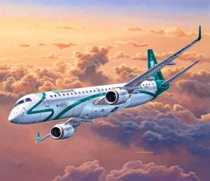 Revell 04884 Embraer 195 AIR DOLOMITI 1:144 