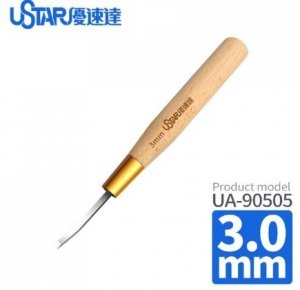 U-Star UA-90505 Flat Blade Knife 3 mm / Nóż z płaskim ostrzem 3 mm