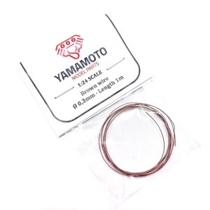 Yamamoto YMPTUN91 Brown wire 0,3mm 1m 1/24
