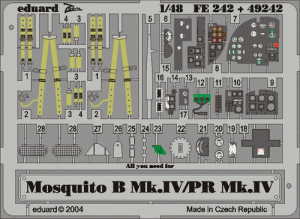 Eduard 49242 Mosquito B. Mk. IV/ PR Mk. IV 1/48 Tamiya