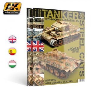 AK Interactive AK4826 TANKER 06: STEEL CATS (English)
