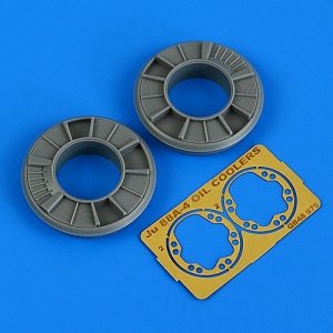 Quickboost QB48975 Ju 88A-4 oil coolers ICM 1/48