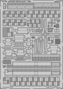 Eduard 53288 USS DDG-1000 Zumwalt SNOWMAN MODELS, TAKOM 1/350