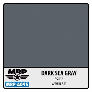 Mr. Paint MRP-A095 WWII RAF - Dark Sea Grey (BS 638) - aqua colors - 17ml