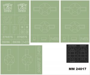 Montex MM24017 P-47D RAZORBACK  KINETIC 1/24