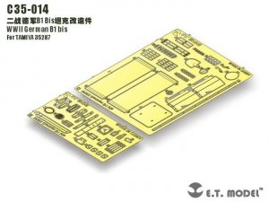 E.T. Model C35-014 WWII German B1 bis For TAMIYA 35287 1/35