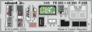 Eduard 49993 F-35B interior 1/48 KITTY HAWK