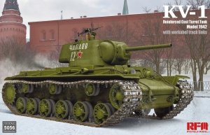 Rye Field Model 5056 KV-1 Reinforced Cast Turret TankModel 1942 1/35