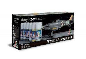 Italeri 444AP British RAF/Royal Navy (Set II, World War II) 6x20ml 