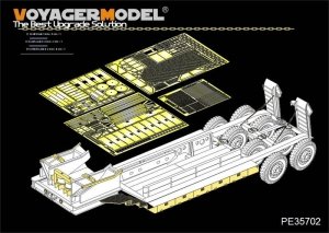 Voyager Model PE35702 WWII US M15 Trailer development basic (For TAMIYA 35230) 1/35