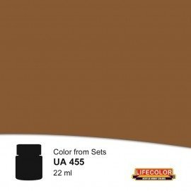 Lifecolor UA455 Uniforms brown 22ml