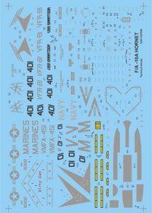 Techmod 72076 - F/A-18A Hornet (1:72)