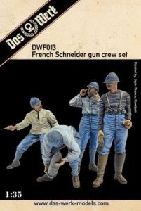 Das Werk DWF013 155mm French Schneider gun crew 1/35