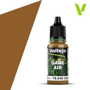 Vallejo 76040 Game Air - Leather Brown 18ml