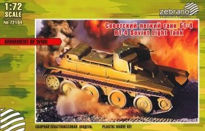 Zebrano 72104 BТ-4 Soviet Light Tank 1/72