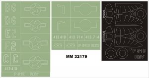 Montex MM32179 P-51D MUSTANG REVELL 3944 1/32
