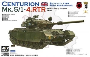 AFV Club 35328 British MBT Centurion MK.5/1-4.RTR Berlin Infantry Brigade (BAOR) 1/35