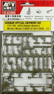 AFV Club AC35006 GERMAN OPTICAL EQIPMENT SET 1:35