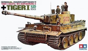 Tamiya 30611 Pz.Kpfw. VI Tiger I Ausfuhrung E (1:25)