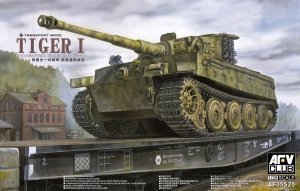 AFV Club 35S25 Pz.Kpfw VI Tiger Ausf.E (Transport Mode) (1:35)