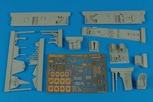 Aires 4503 Ar 196A-5 cockpit set 1/48 Italeri