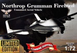 Sova 72003 Northrop Grumman Firebird Unmanned Aerial Vehicle 1/72