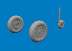 Eduard 672454 Bf 109K-4 wheels EDUARD 1/72