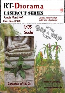 RT-Diorama 35611 Jungle Plant No.1 1/35
