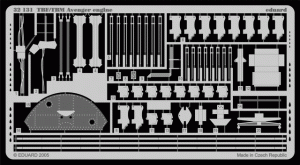Eduard 32131 TBF/ TBM engine 1/32 TRUMPETER