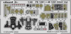 Eduard FE1281 D3A1 Val HASEGAWA 1/48