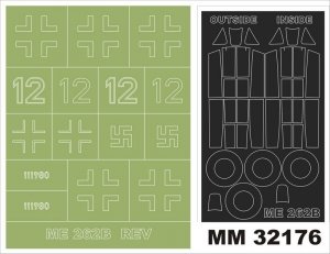 Montex MM32176 Me 262B REVELL (04995) 1/32