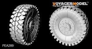 Voyager Model PEA289 Modern US Army M1070 Road Wheels (9PCES) (For hobby boss) 1/35