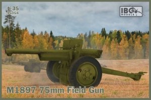 IBG 35058 M1897 75mm French Field Gun 1/35