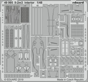 Eduard 49995 Il-2m3 interior 1/48 TAMIYA