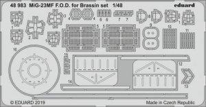 Eduard 48983 MiG-23MF F. O.D. for Brassin set 1/48 EDUARD