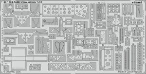Eduard 321024 A6M2 Zero interior TAMIYA 1/32